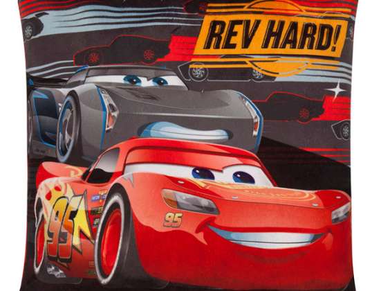 Pernă de pluș Disney Pixar/Cars 3 cu sunet 40x40 cm