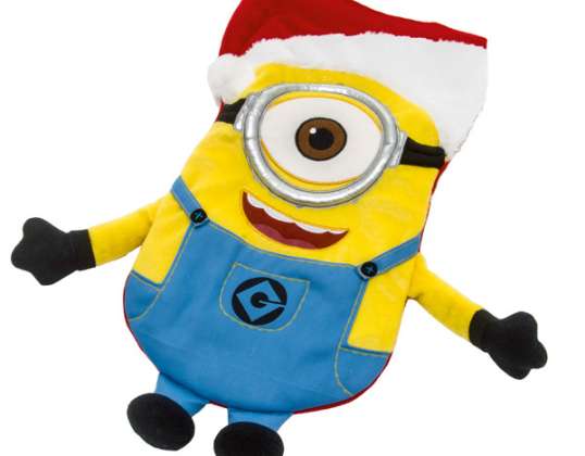 Despicable Me Christmas stocking in plush 35x25 cm