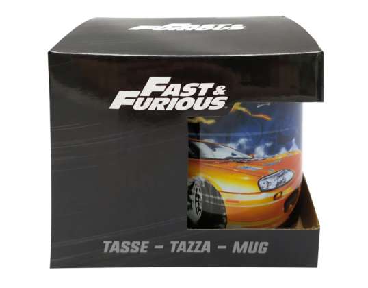 Fast and Furious ceramic mug orange 320 ml