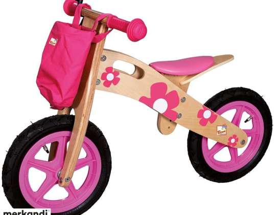 Bino & Mertens Balance Bike with Flowers