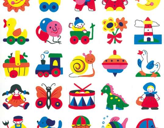 Bino & Mertens folie identificatielabels 25 stuks set 1