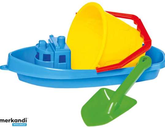 Bino &amp; Mertens   Sand   Spielzeugset mit Boot