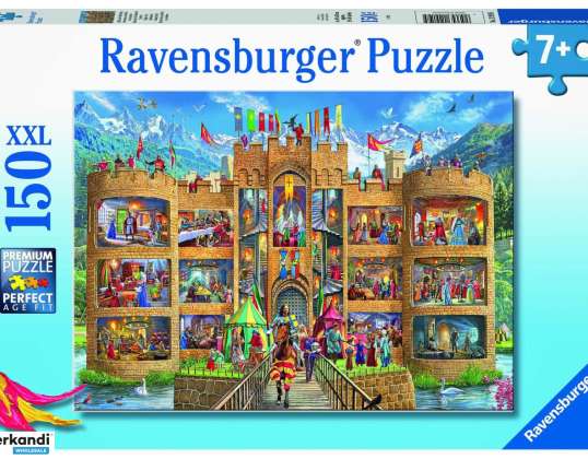 Ravensburger 12919 Blick in die Ritterburg Puzzle 150 Teile