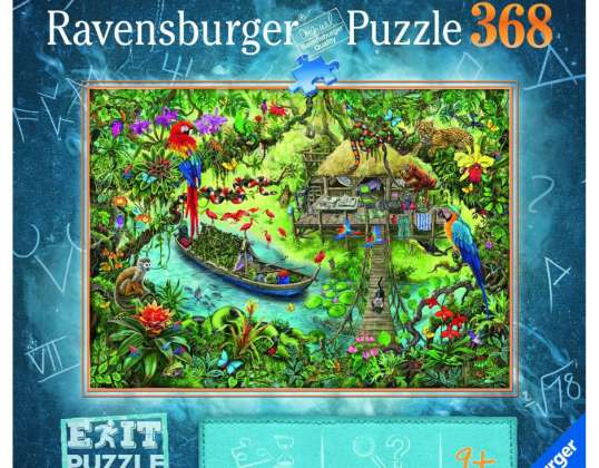 Ravensburger 12924 Jungle Expedition Puzzle 368 pezzi
