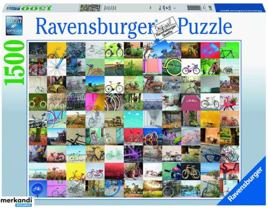 Ravensburger 16007 99 bicycles and more puzzle 1500 pieces