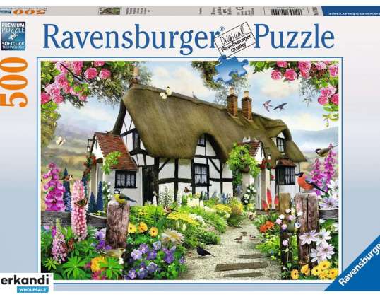 Ravensburger 14709 Zasněná chata puzzle 500 dílků