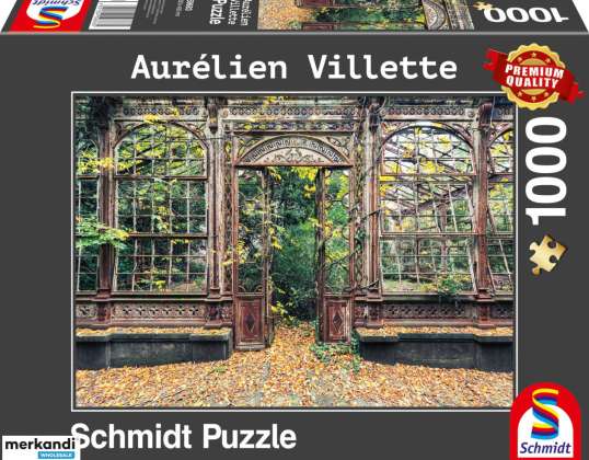 Aurélien Villette   Bewachsene Bogenfenster   1000 Teile Puzzle