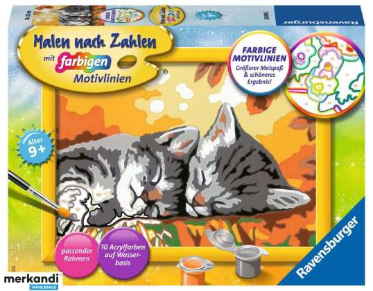 Ravensburger 28696 Kittens in Autumn Painting by Numbers