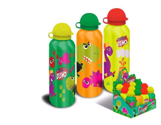 Crazy Dino Water Bottles 500ml