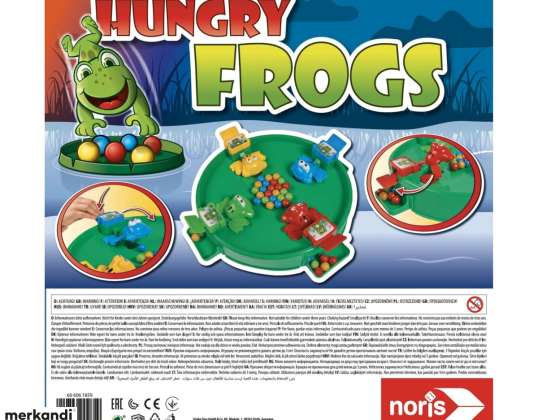 Noris Hungry Frogs Jeu de réaction