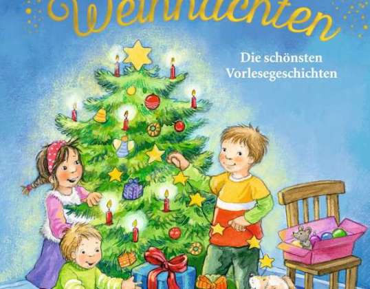Ravensburger 36587 Priecīgus Ziemassvētkus Skaistākie skaļi lasāmie stāsti