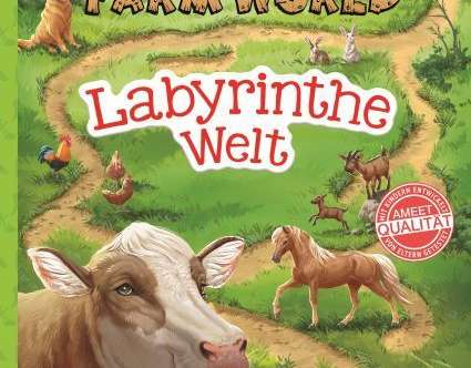 SCHLEICH® Ūkio pasaulio labirintas Pasaulio knyga