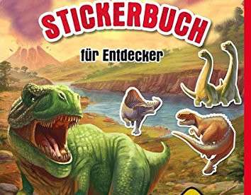 SCHLEICH® Dinosaurs klistermärkebok för upptäcktsresande™