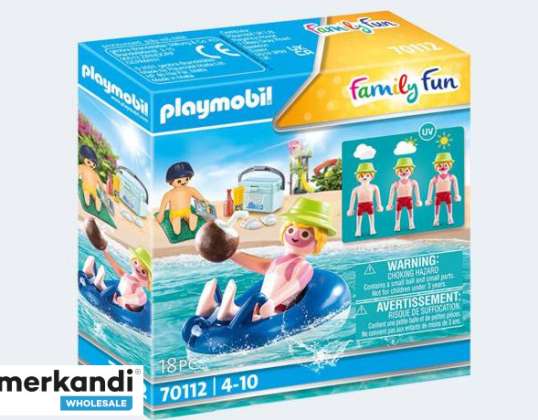 PLAYMOBIL® 70112   Playmobil Badegast mit Schwimmreifen