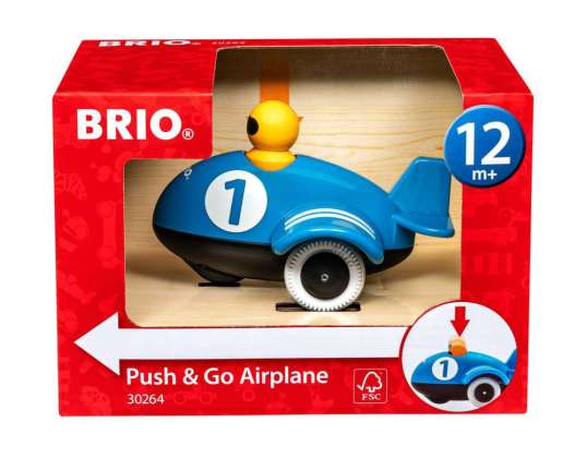 BRIO 30264 Push &; Go repülőgép