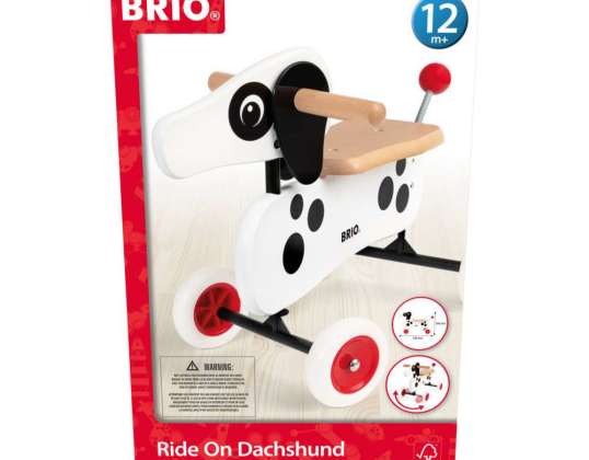 BRIO 30281 New Dachshund Ride-on