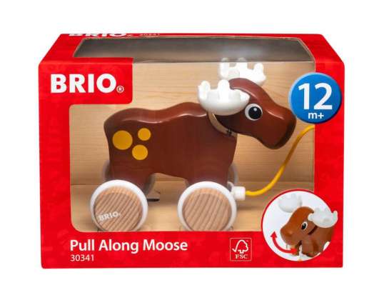 BRIO 30341 Pull Moose