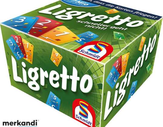 Jogo de cartas verdes Ligretto®