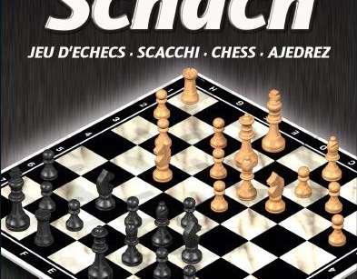 Classic Line  Schach  mit extra großen Spielfiguren   Spiel