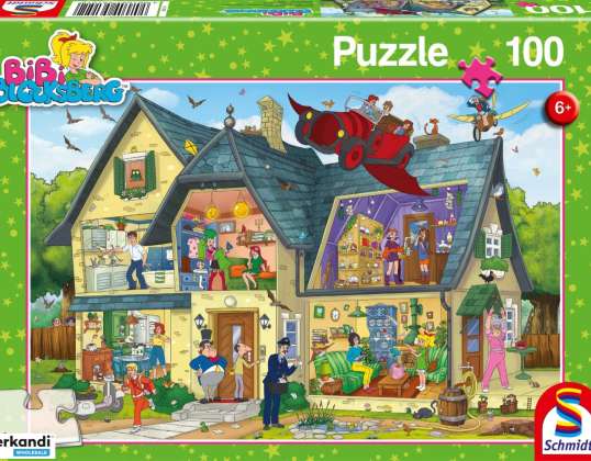 Bibi Blocksberg There's a lot going on at Blocksbergs!  100 piece puzzle