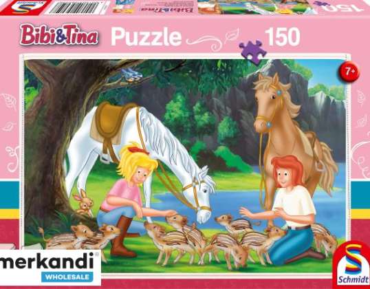 Bibi & Tina Am Steinbruch 150 Teile Puzzle