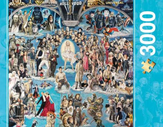 Hollywood XXL 3000 piese Puzzle