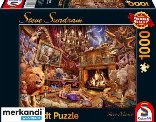Steve Sundram Story Mania 1000 Piezas Puzzle