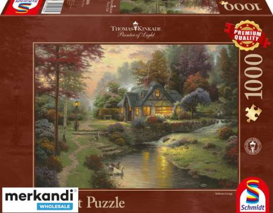 Thomas Kinkade   Friedliche Abendstimmung   1000 Teile Puzzle