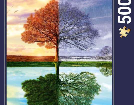 Seasons Tree 500 Piece Puzzle