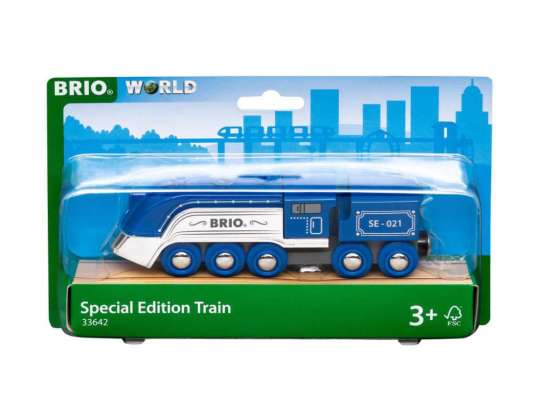 BRIO 33642 Синій паровий поїзд Спеціальне видання 20