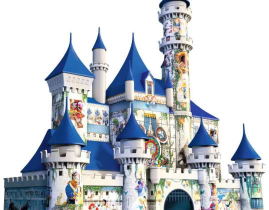 Ravensburger 12587 Disney Castle 3D Puzzle 216 pezzi