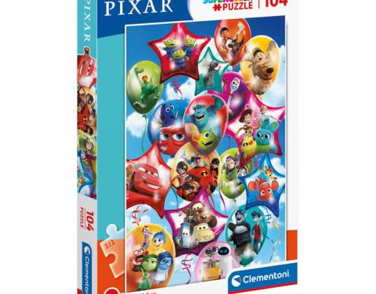 Clementoni 25717 104 Teile Pussel Pixar Party