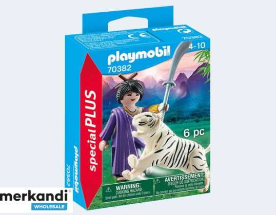 PLAYMOBIL® 70382   Asiakämpferin mit Tiger