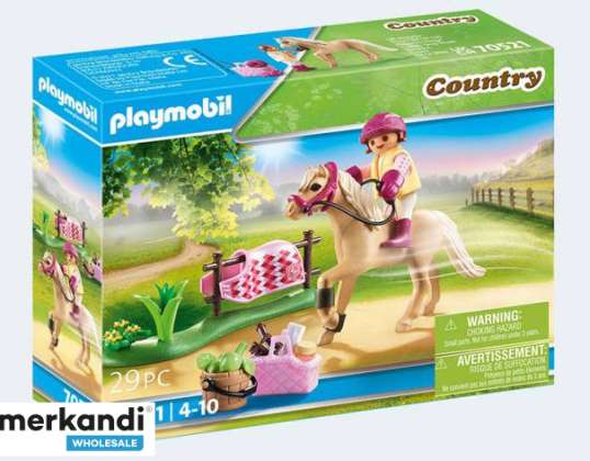 PLAYMOBIL® 70521 Poney d’équitation allemand de collection