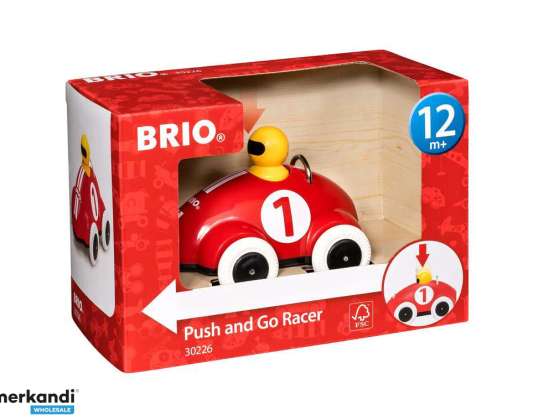 BRIO 30226 Push & Go Racing Car