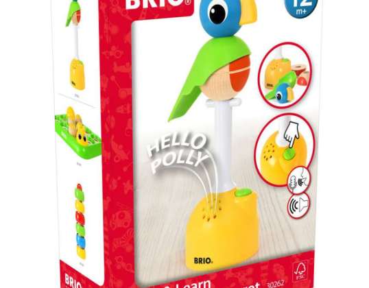 BRIO 30262 Zenei játék Parrot Polly