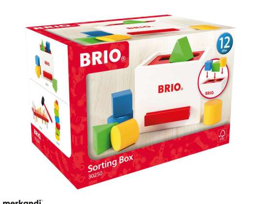 BRIO 30250 sorting box white