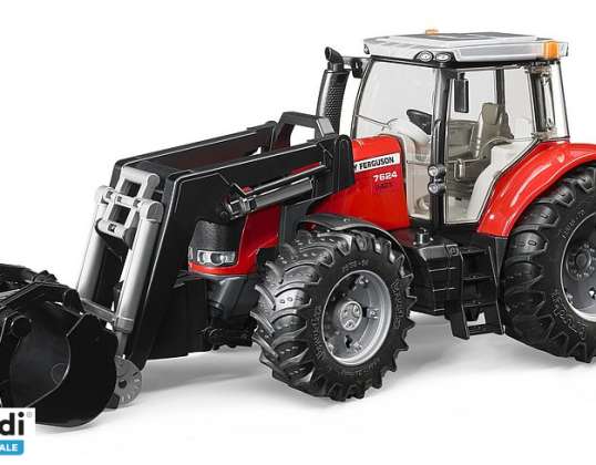 Brother 03047 Massey Ferguson 7624 with front loader 1:16