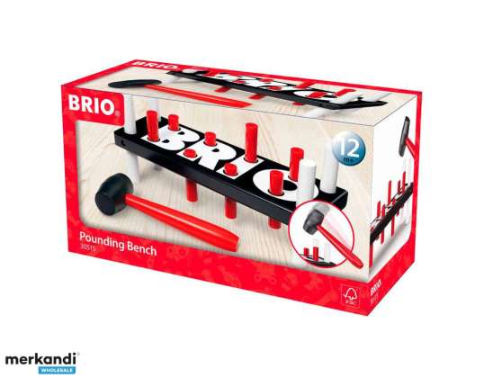BRIO 30515 Black Knocking Bench