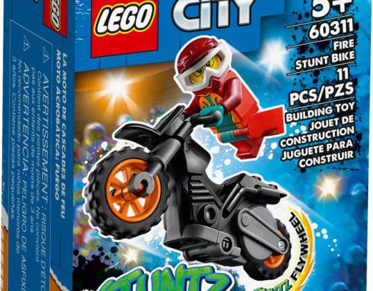 LEGO® City 60311 ugunsdzēsēju triku velosipēds