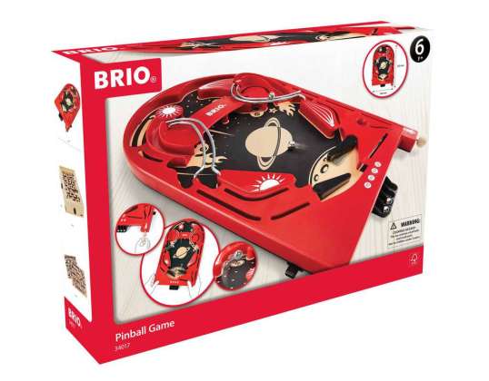 BRIO 34017 Safari spațial Pinball din lemn