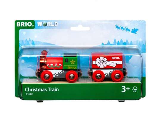 BRIO 33987 Vánoční vlak
