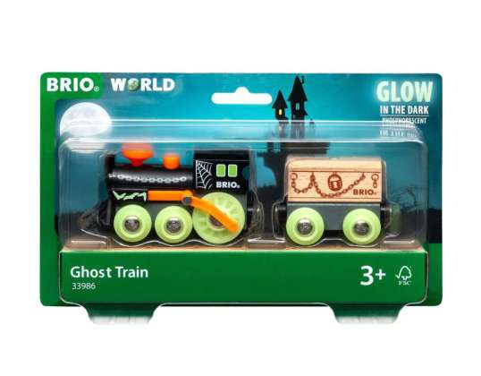 BRIO 33986 Ghost Train świeci w ciemności