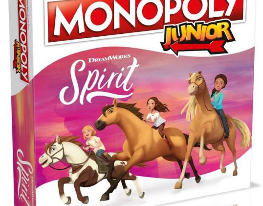 Winning Moves 47421   Monopoly Junior: Spirit Riding Free   Brettspiel