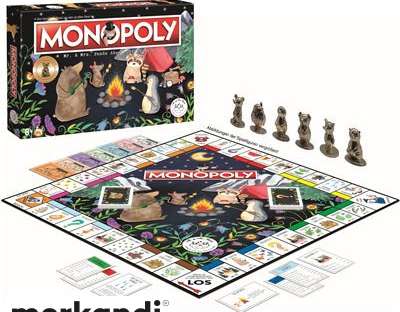 Zwycięskie ruchy 46349 ST Monopoly Pan i Pani Panda