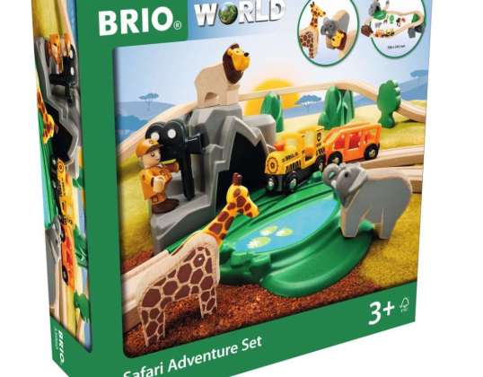 BRIO 33960 Gr. BRIO Track Safari Set