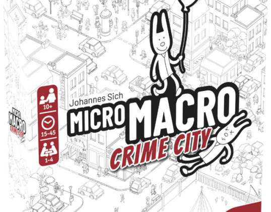 Pegasus Giochi 59060G MicroMacro: Crime City Edition Parco giochi