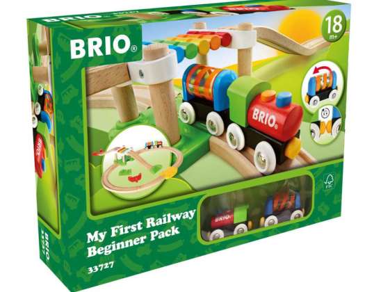 BRIO 33727 Mano pirmasis BRIO traukinio žaidimų rinkinys