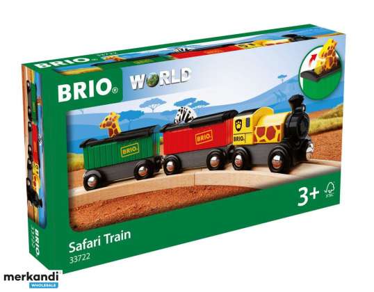 BRIO 33722 Safari Trein