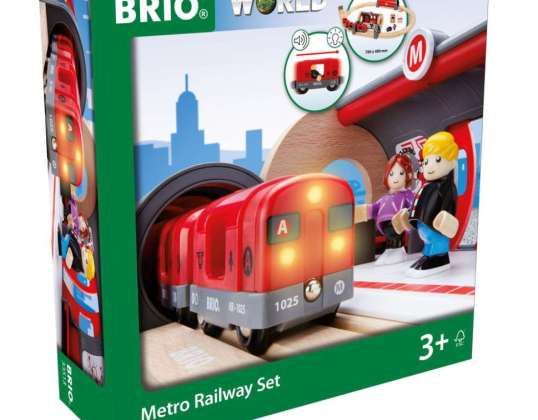 BRIO 33513   Metro Bahn Set